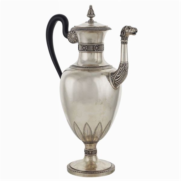 Silver coffeepot