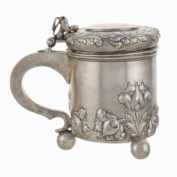 Silver tankard