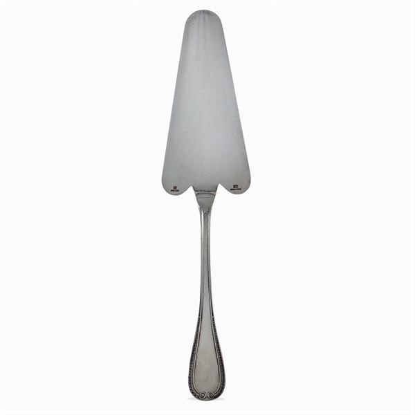 Christofle, silver plated metal dessert scoop  (France, 20th century)  - Auction FINE SILVER AND TABLEWARE - Colasanti Casa d'Aste