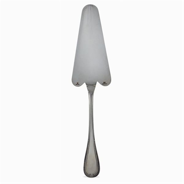Christofle, silver plated metal dessert scoop