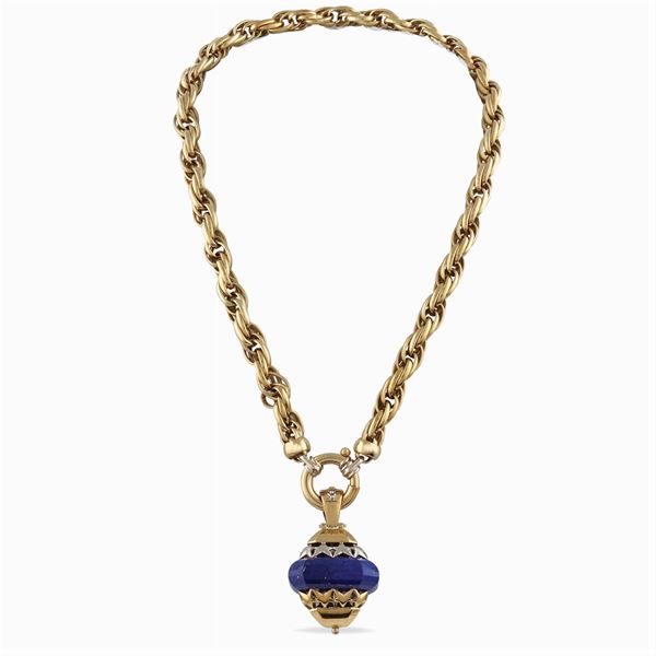 Collier in oro giallo 18kt