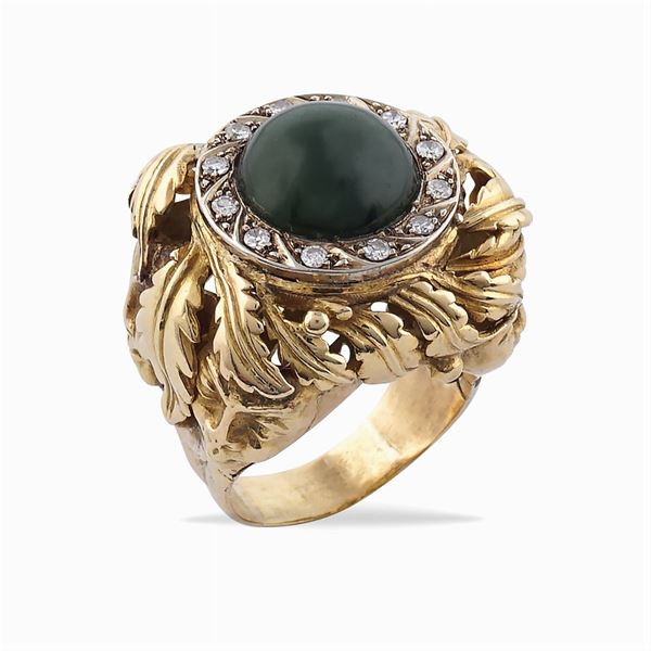 Anello in oro giallo 18kt