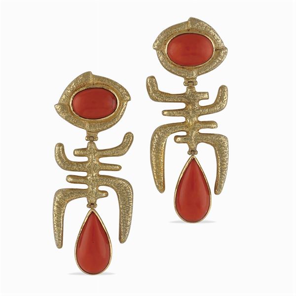 Alberto Sartoris - Alberto Sartoris, sculpture earrings