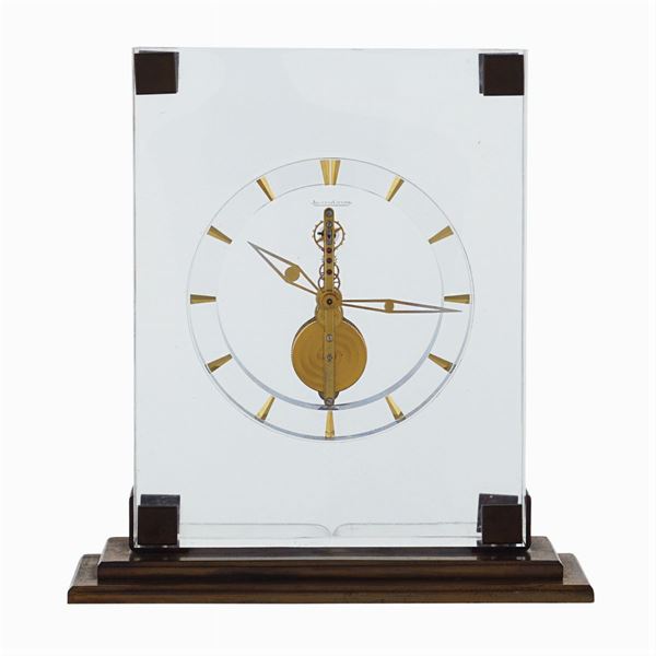 Jager LeCoultre, "Misterioso" table clock  (Switzerland, 20th century)  - Auction Costume and sketches - I - Colasanti Casa d'Aste