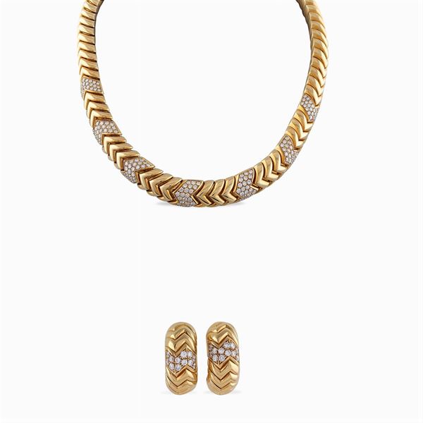 Bvlgari, parure collezione Spiga