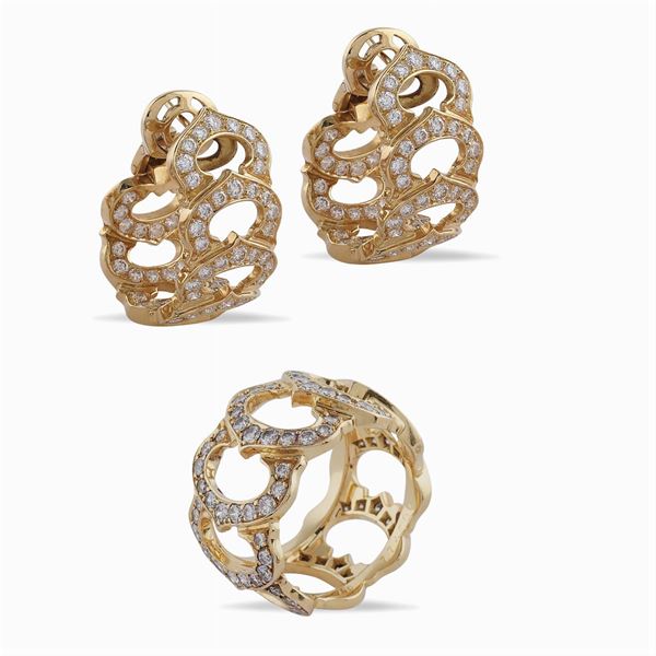 Cartier, parure collezione C