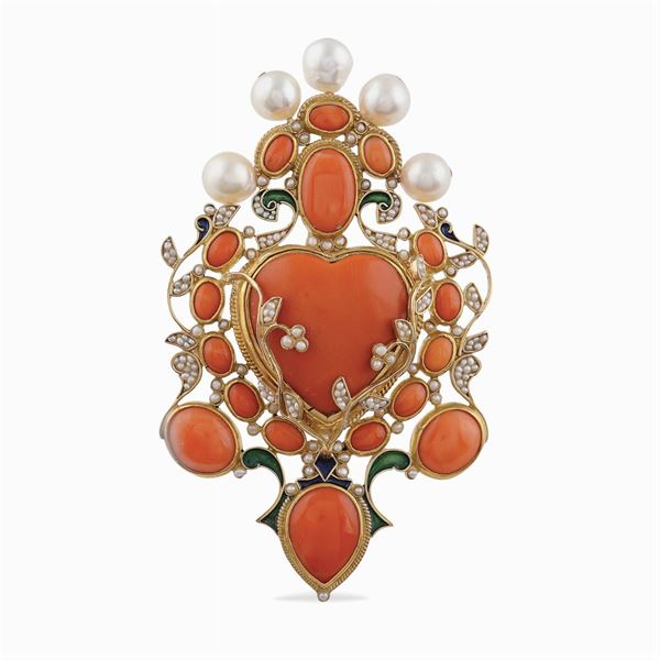 Diego Percossi Papi, brooch