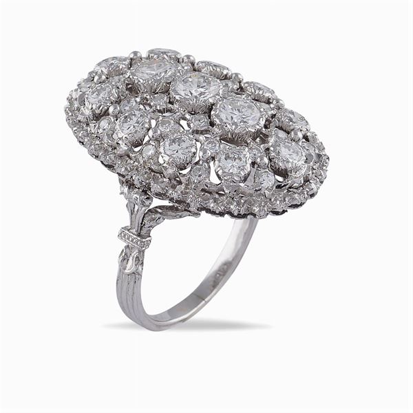 Mario Buccellati - Mario Buccellati, anello in oro bianco 18kt