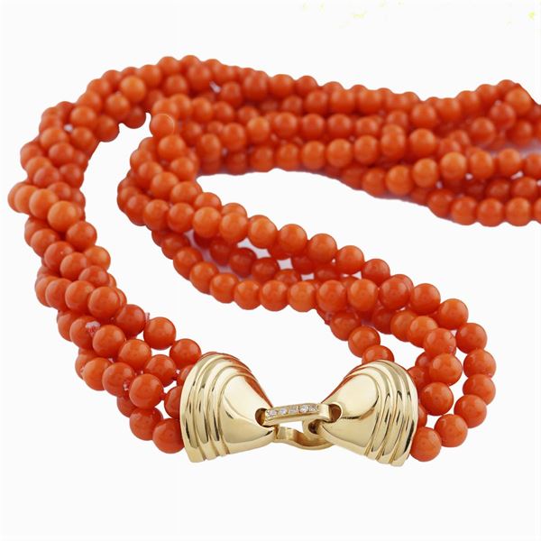 Collana in corallo
