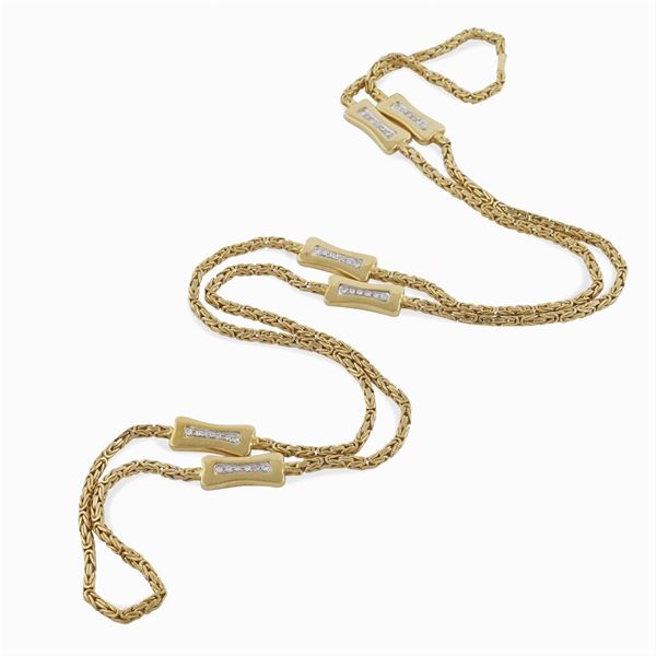 Chimento, 18kt gold necklace
