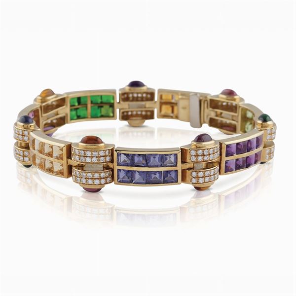 Tank links bracelet  - Auction Jewels AND Watches - Colasanti Casa d'Aste