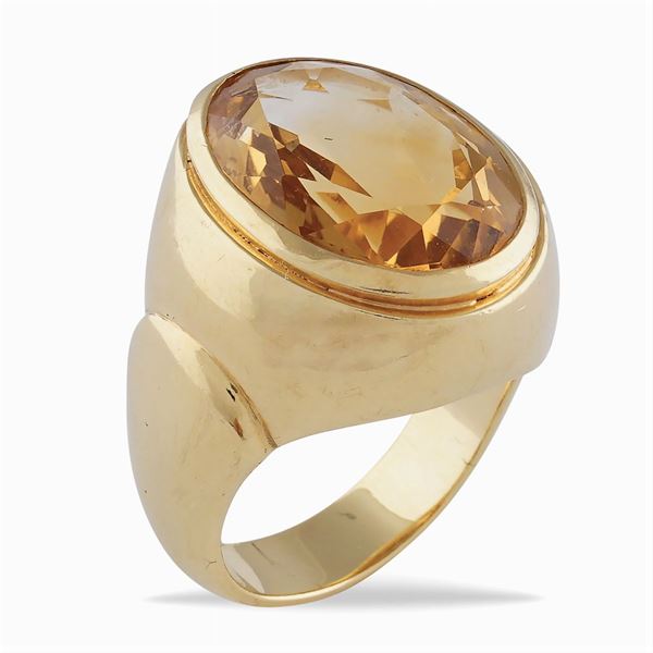 Anello in oro giallo 18kt