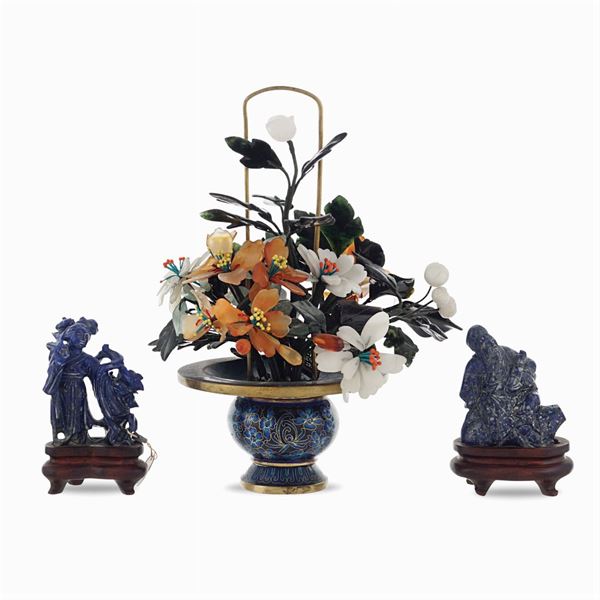 Three hard stone objects  (China, 20th century)  - Auction Fine Art From a Tuscan Property - Colasanti Casa d'Aste