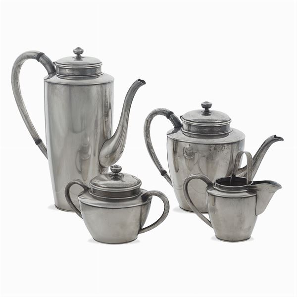 Silver coffee and tea service