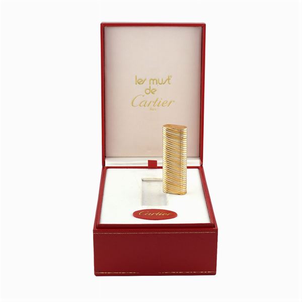 Cartier vintage lighter signed and numbered 82773 Auction