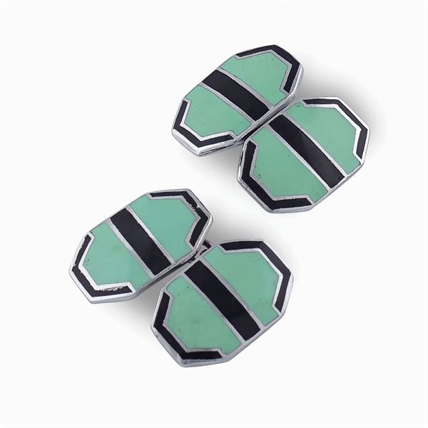 Gemelli di forma ottagonale