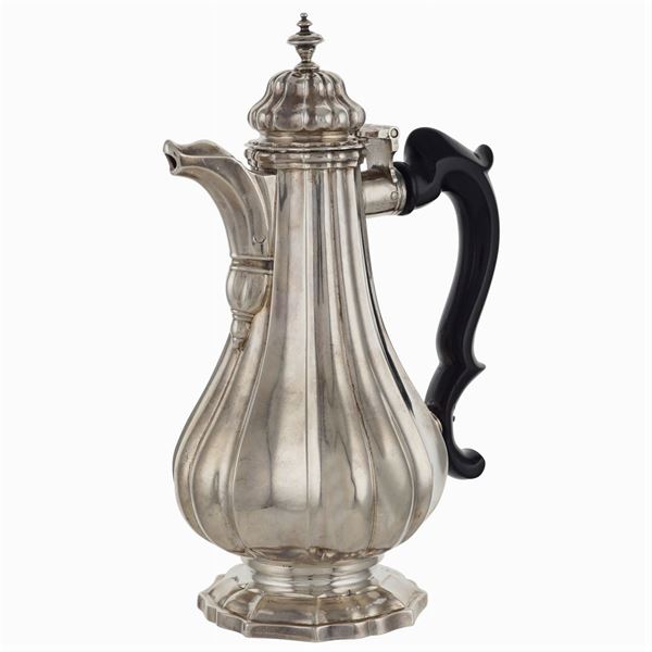 Silver coffeepot