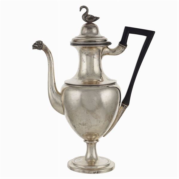 Silver coffeepot