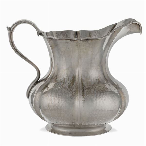 Silver jug  (Italy, 20th century)  - Auction FINE SILVER AND TABLEWARE - Colasanti Casa d'Aste