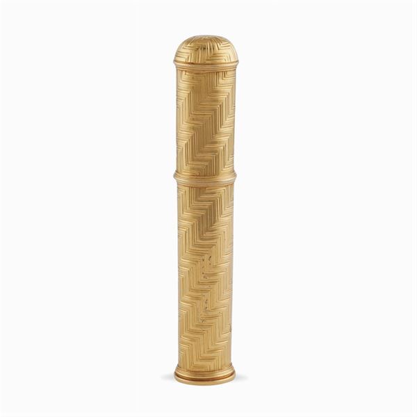Porta aghi in oro giallo 18kt