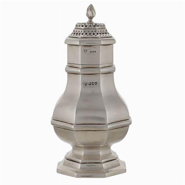 Silver sugar dredger