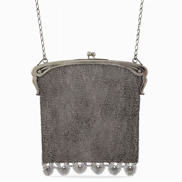 Liberty silver evening pochette