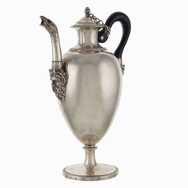 Silver coffee pot