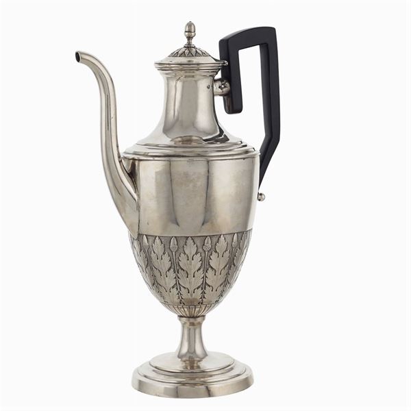 Silver coffeepot