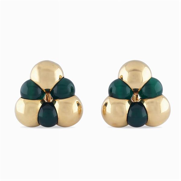 Marina Bulgari, lobe earrings