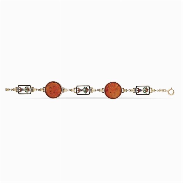 Bracciale Liberty in oro giallo 18kt