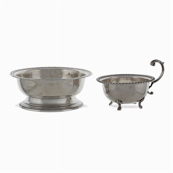 Due oggetti in argento  (Italia, XX Sec.)  - Asta ARGENTI DA COLLEZIONE E L'ARTE DELLA TAVOLA - Colasanti Casa d'Aste