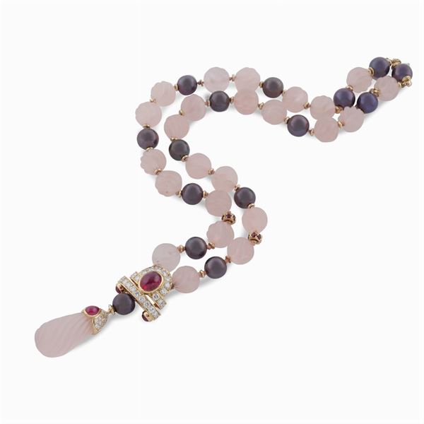 Boucheron Paris, 18kt gold collier
