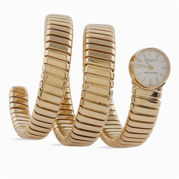Bvlgari, bracciale orologio a serpente