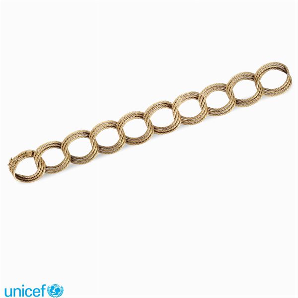 Bracciale in oro giallo 18kt