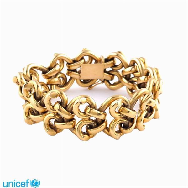Bracciale in oro giallo 18kt
