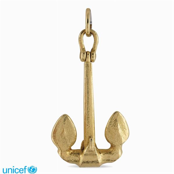 Anchor pendant  - Auction Jewels AND Watches - Colasanti Casa d'Aste
