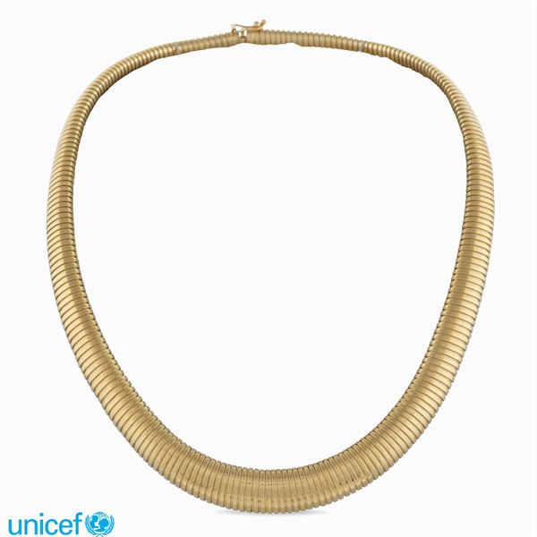 Collier in oro giallo 18kt
