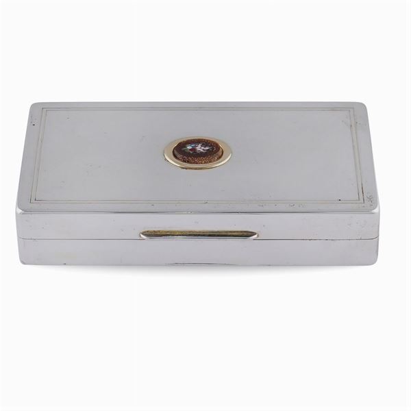Silver snuff box  (Italy, 20th century)  - Auction FINE SILVER AND TABLEWARE - Colasanti Casa d'Aste
