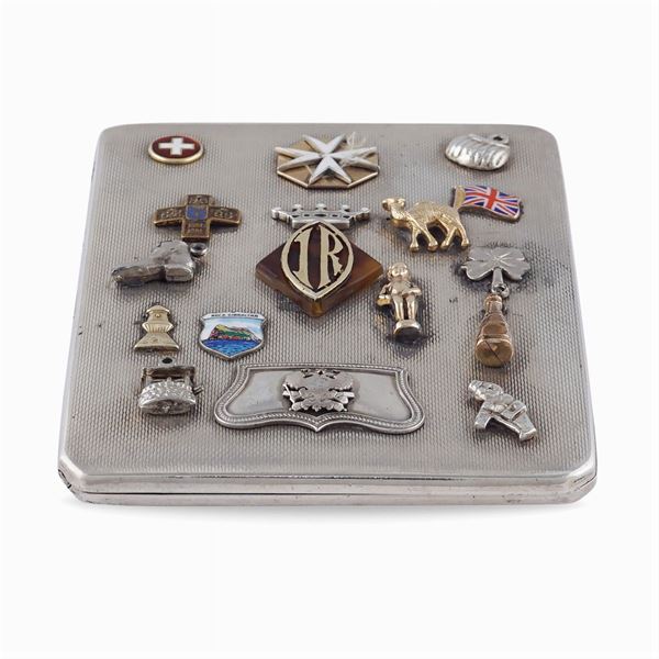 Silver sigarette box