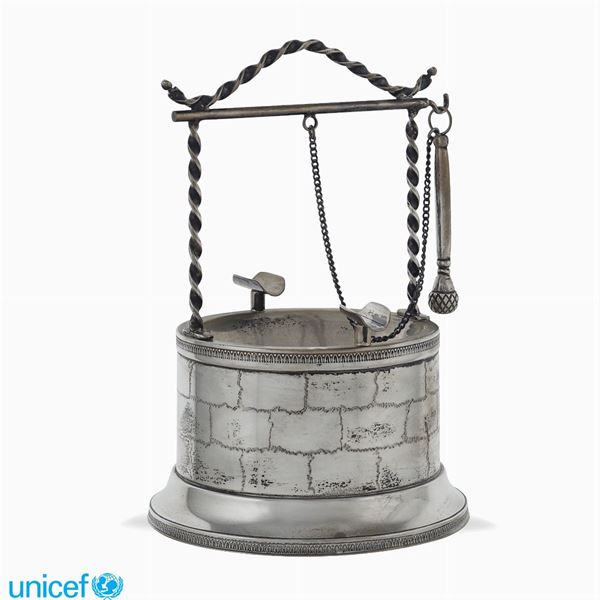 Silver ashtray