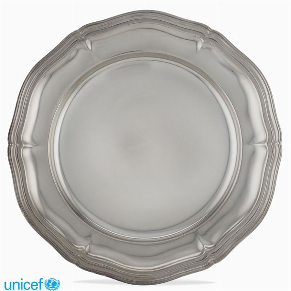 Silver tray