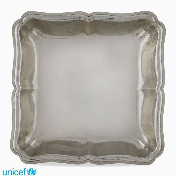 Wrought-silver centerpiece