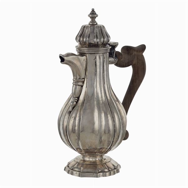 Silver coffeepot