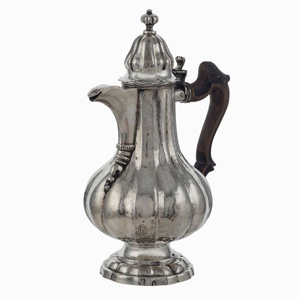 Silver coffeepot