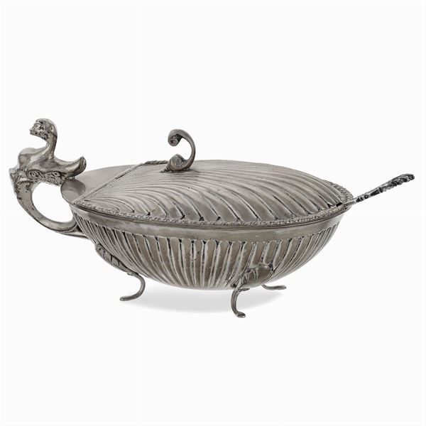 Silver cheese bowl