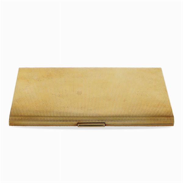 18kt gold sigarette box