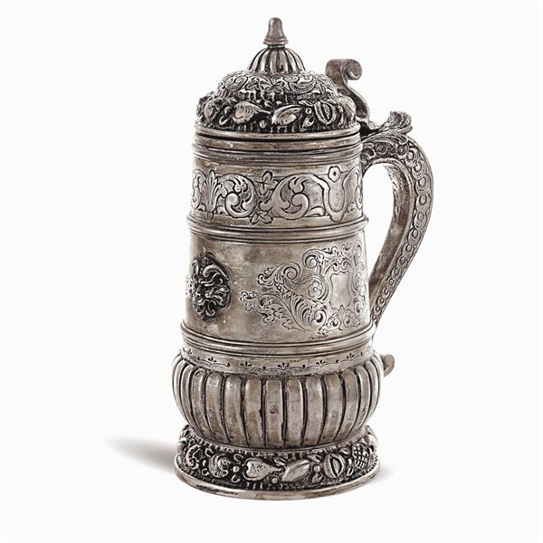 Tankard in argento