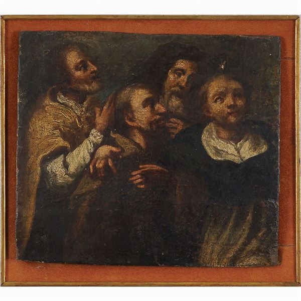 Neapolitan painter  (17th century)  - Auction Fine Art From a Tuscan Property - Colasanti Casa d'Aste