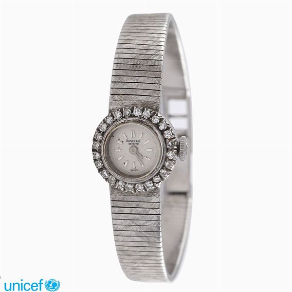 Universal, orologio da donna  (anni 70/80)  - Asta UNICEF ASTA A TEMPO ONLINE - Colasanti Casa d'Aste
