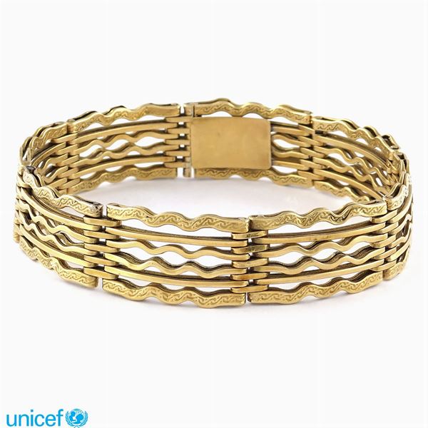 18kt gold bracelet